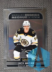 2021-22 O-Pee-Chee Platinum Marquee Rookies #259 Jack Ahcan Boston Bruins